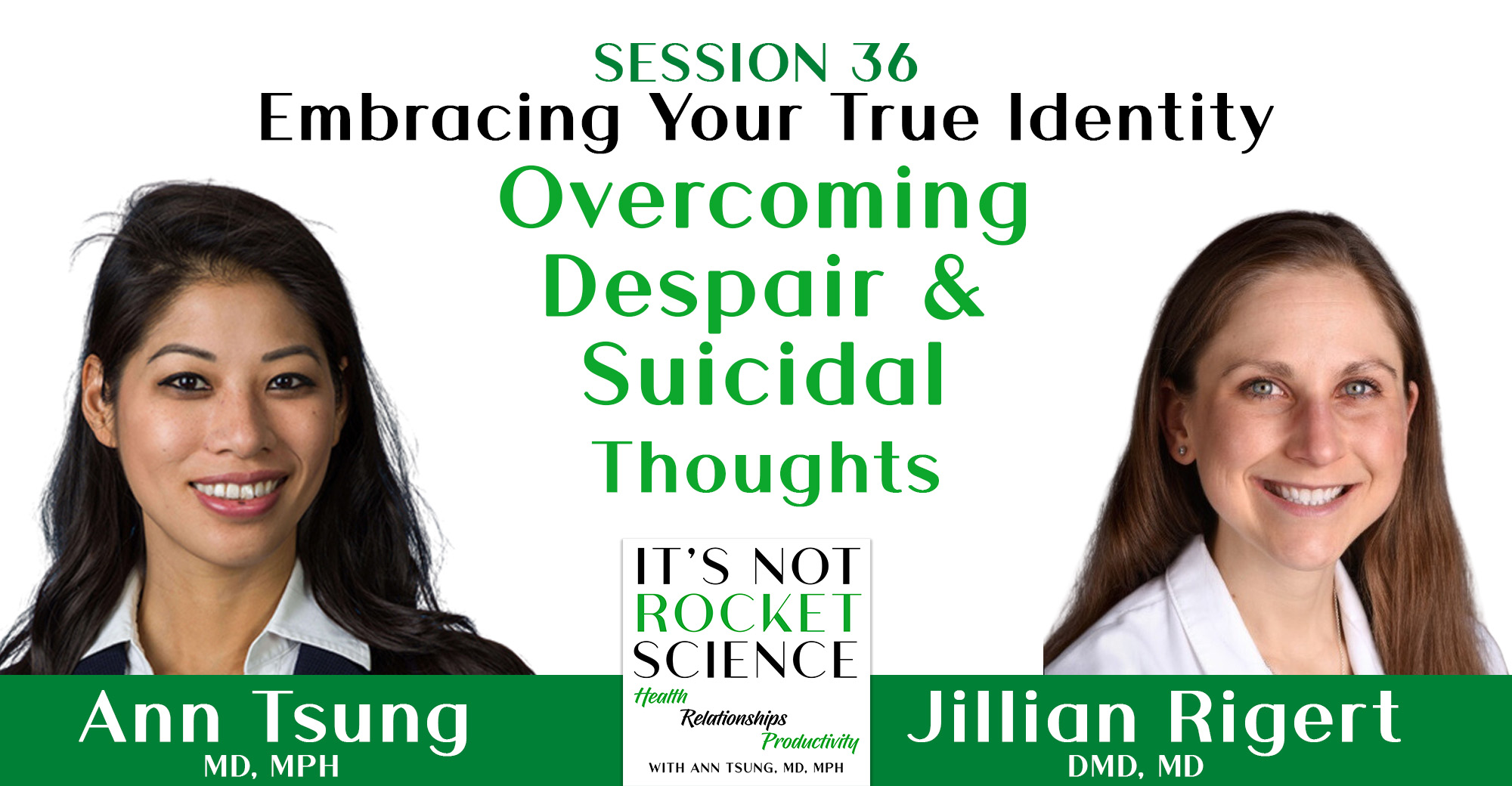 Embracing Your True Identity - Overcoming Despair and Suicidal Thoughts with Jillian Rigert