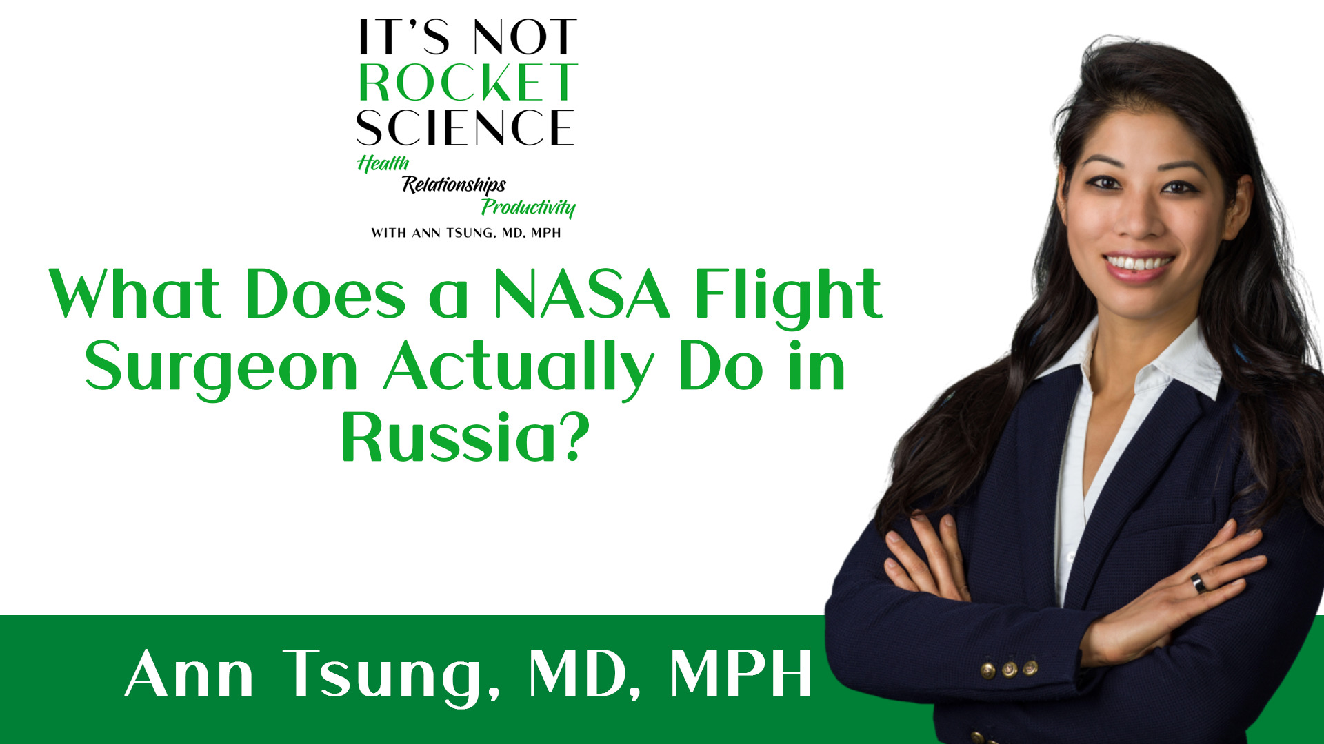 042. What Does a NASA Flight Surgeon Actually Do in Russia?